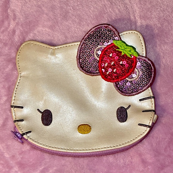 Hello Kitty Handbags - Vintage Hello Kitty Small Face Pouch